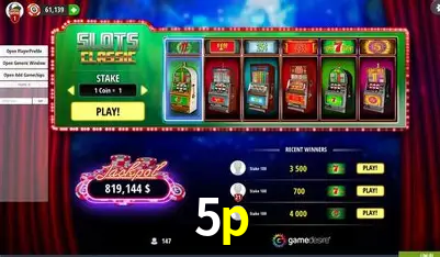 Descubra o Mundo do Cassino Online com 5p